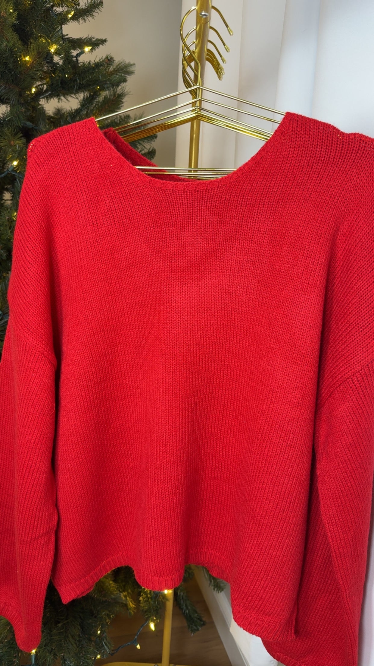 The Holiday Bow Sweater