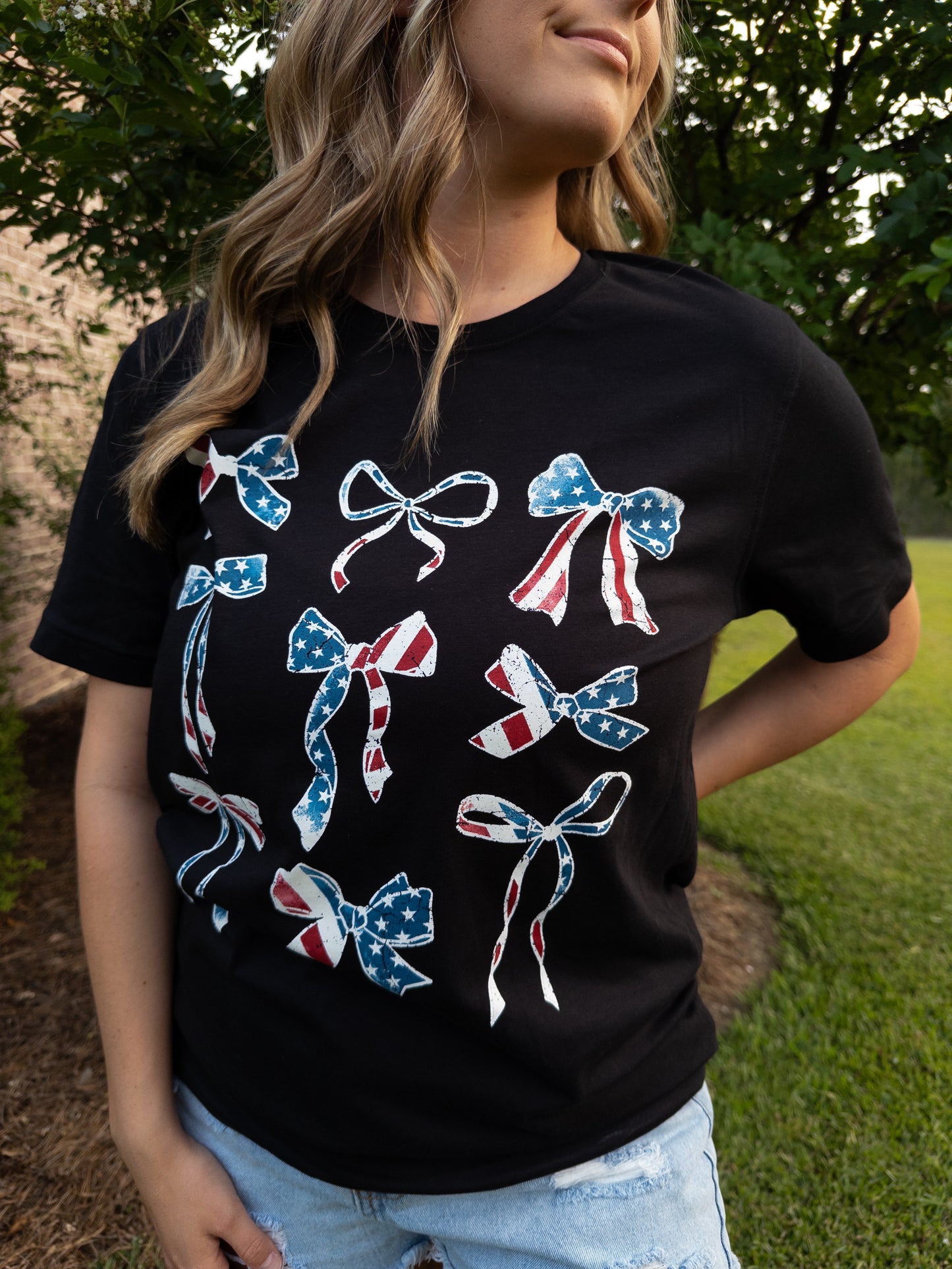 America Bow Graphic Tee